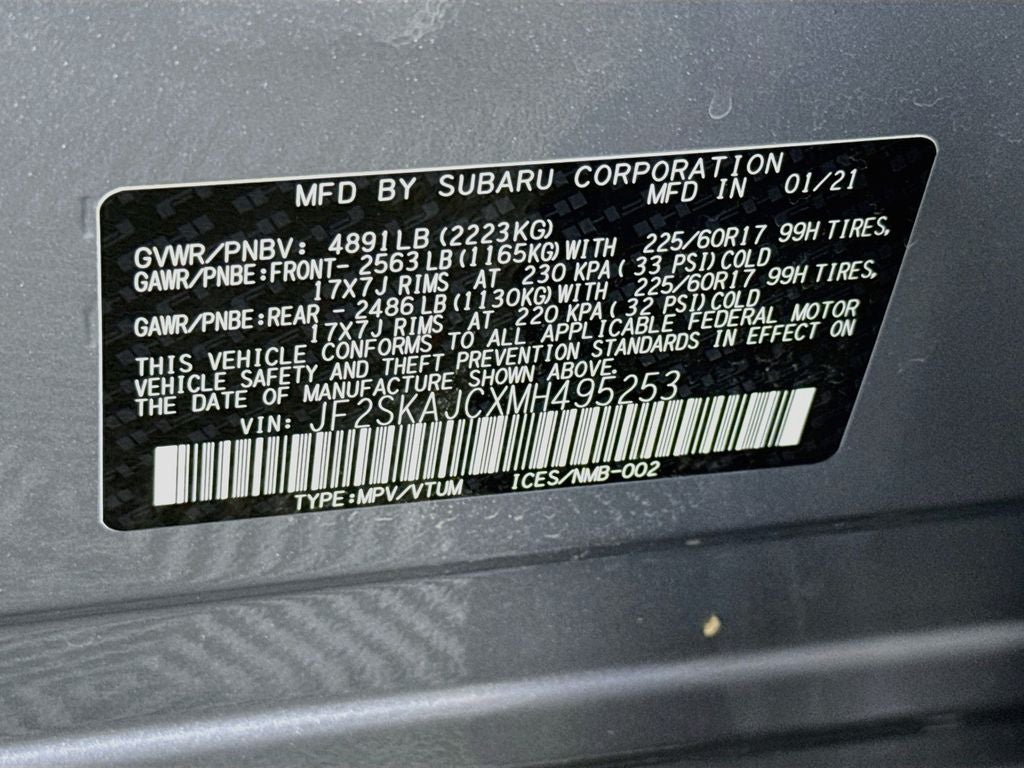2021 Subaru Forester Premium