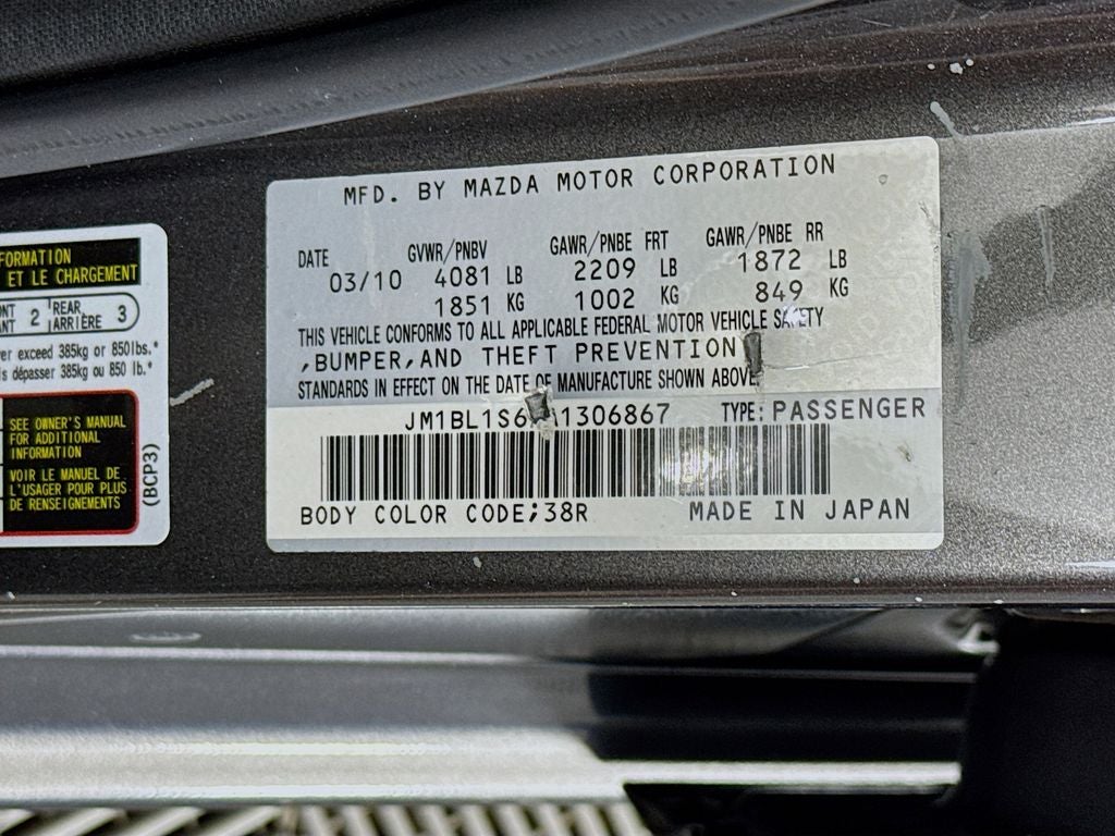 2010 Mazda Mazda3 S Sport