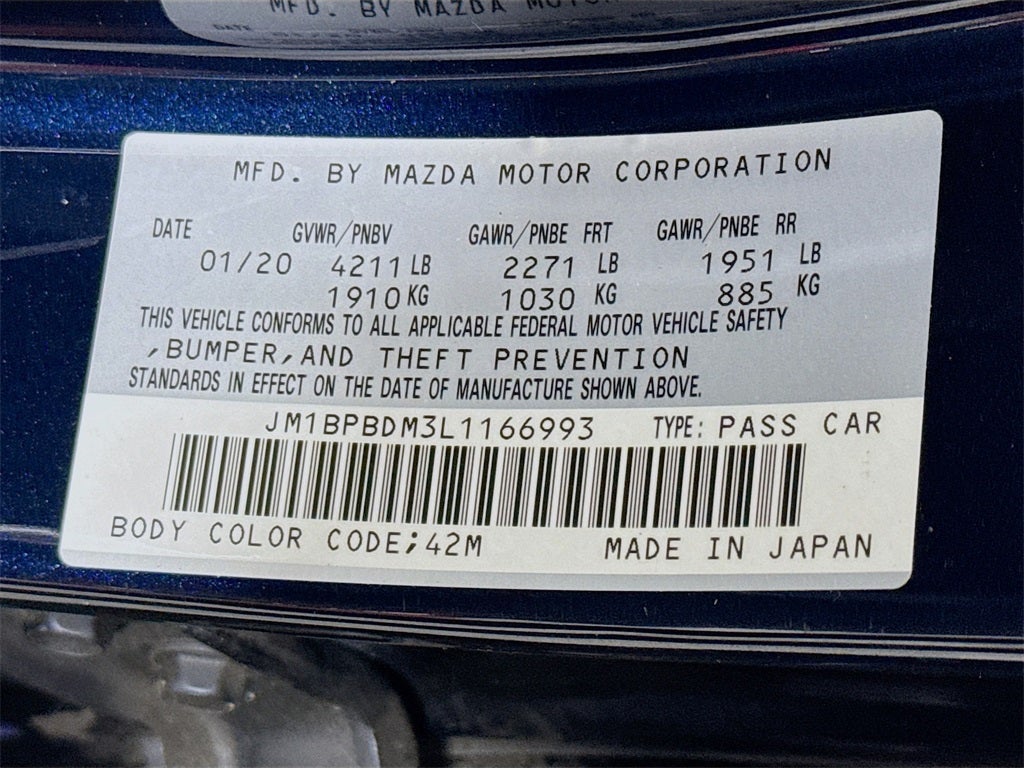 2020 Mazda Mazda3 Sedan Preferred