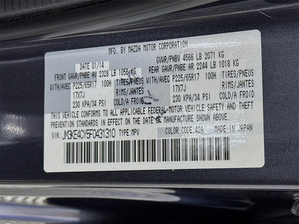 2015 Mazda Mazda CX-5 Touring