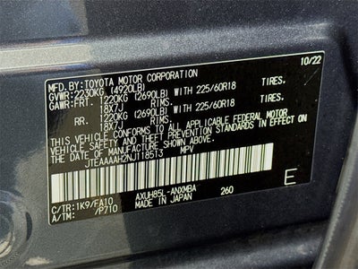 2022 Toyota Venza LE AWD