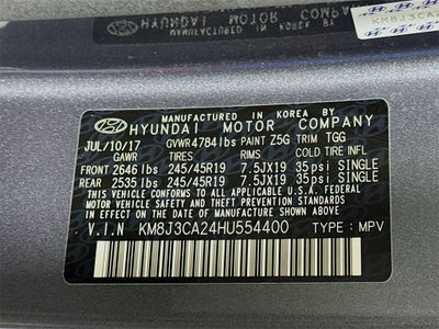 2017 Hyundai Tucson Value