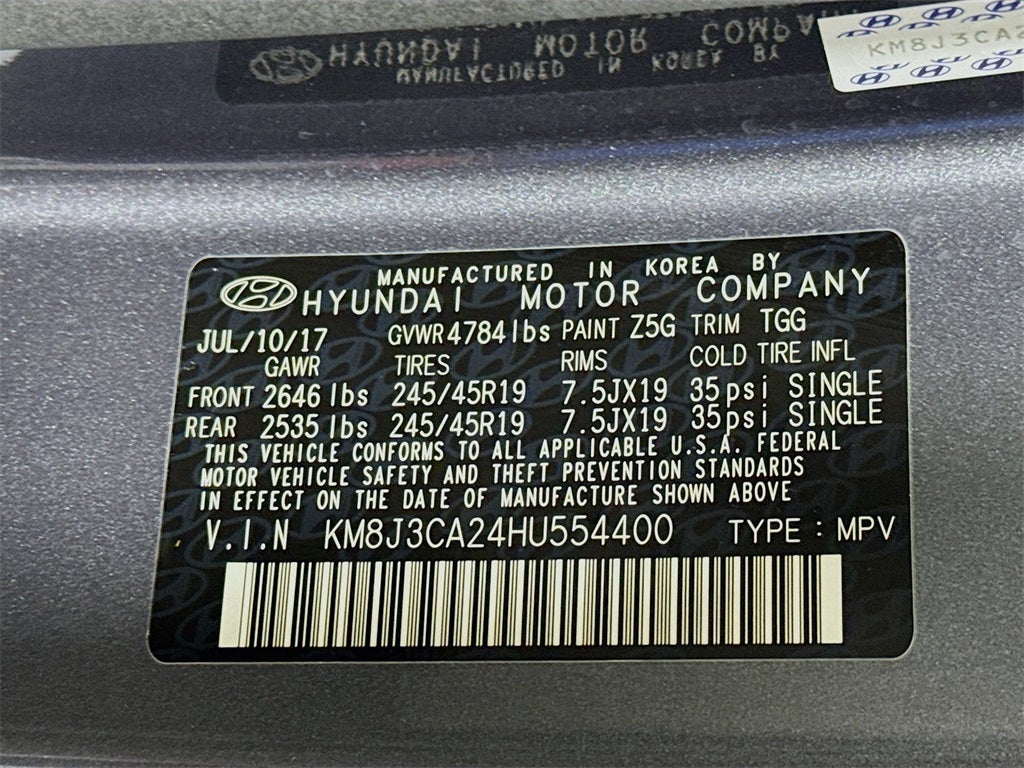 2017 Hyundai Tucson Value