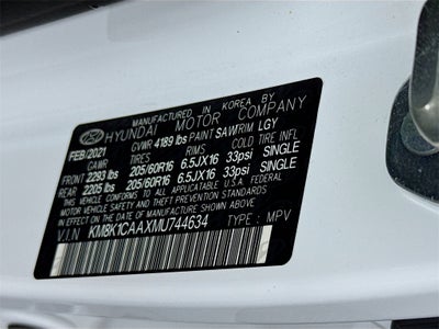 2021 Hyundai Kona SE