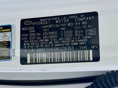 2021 Hyundai Palisade Calligraphy