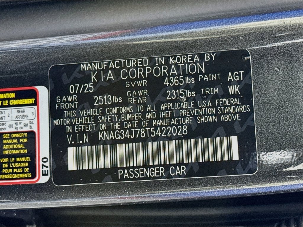 2026 Kia K5 EX