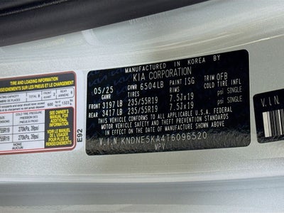 2026 Kia Carnival MPV Hybrid SX