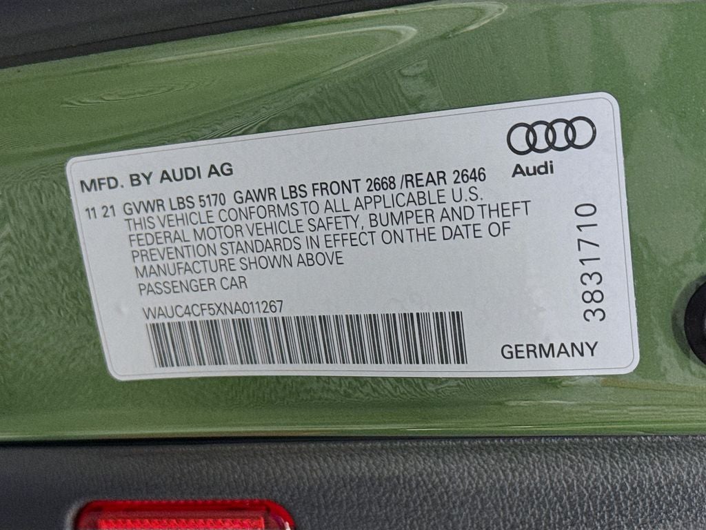 2022 Audi S5 Sportback Premium Plus quattro