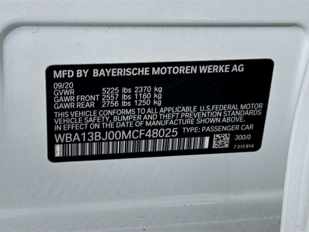 2021 BMW 530i 530i xDrive