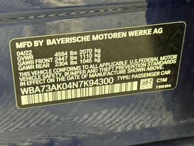 2022 BMW 228 Gran Coupe 228i xDrive Gran Coupe The Ultimate Driving Machine