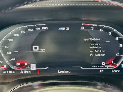 2021 BMW M3 Competition Executive Package-Full Merino Leather