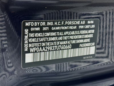 2007 Porsche Cayman Base