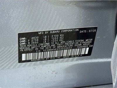 2025 Subaru LEGACY Limited