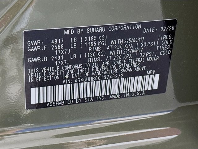 2026 Subaru CROSSTREK Base