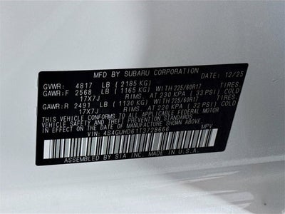 2026 Subaru CROSSTREK Premium