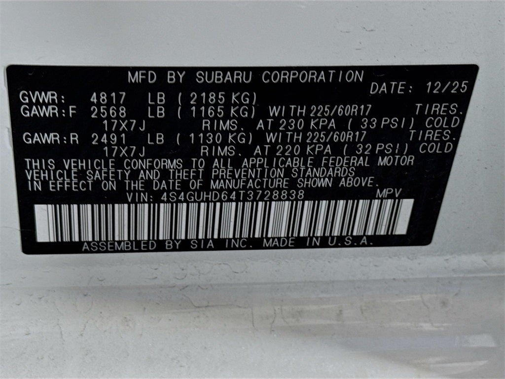 2026 Subaru CROSSTREK Premium