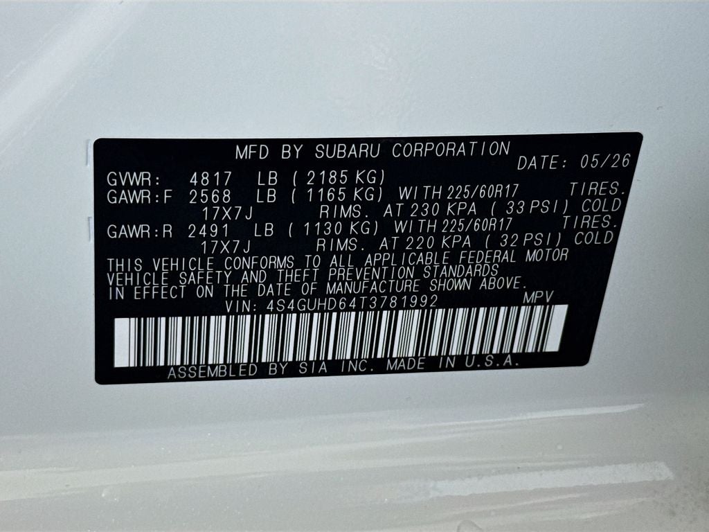 2026 Subaru CROSSTREK Premium