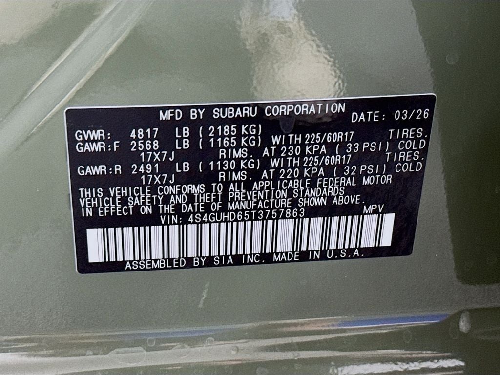 2026 Subaru CROSSTREK Premium