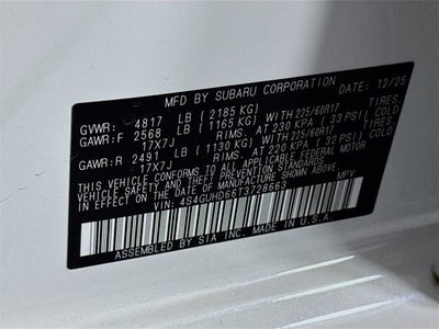 2026 Subaru CROSSTREK Premium