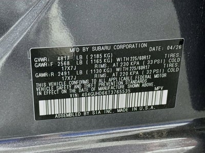 2026 Subaru CROSSTREK Premium