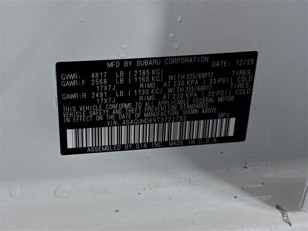 2026 Subaru CROSSTREK Premium