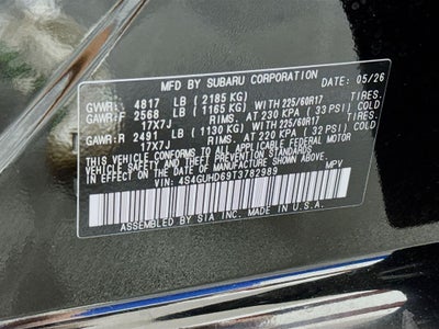 2026 Subaru CROSSTREK Premium