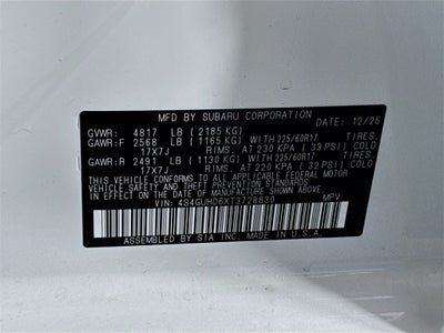 2026 Subaru CROSSTREK Premium