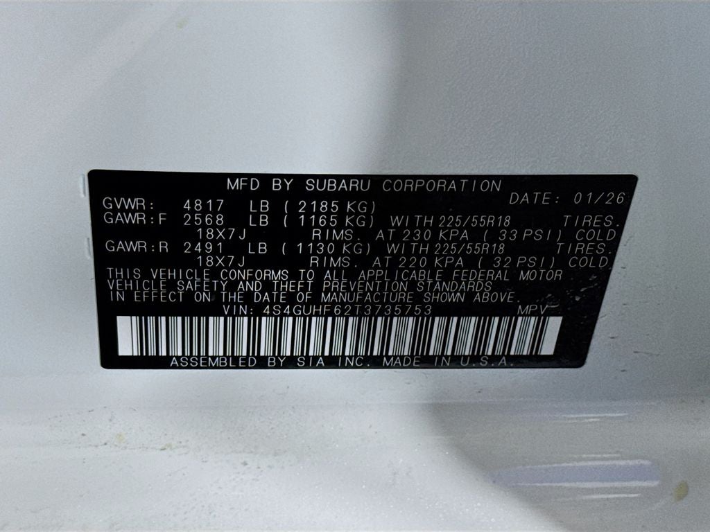 2026 Subaru CROSSTREK Sport