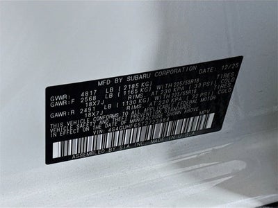 2026 Subaru CROSSTREK Sport