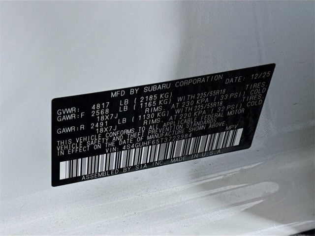 2026 Subaru CROSSTREK Sport