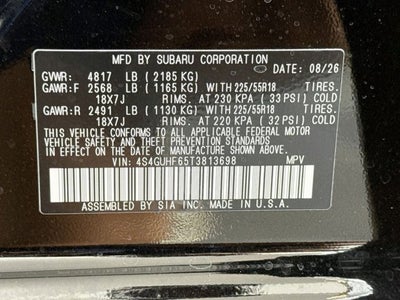 2026 Subaru CROSSTREK Sport