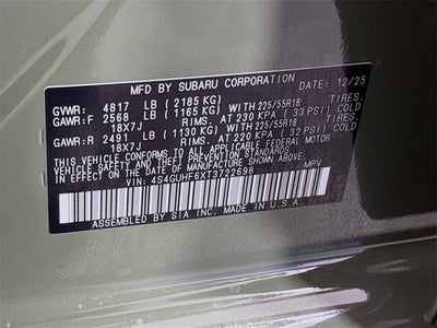 2026 Subaru CROSSTREK Sport