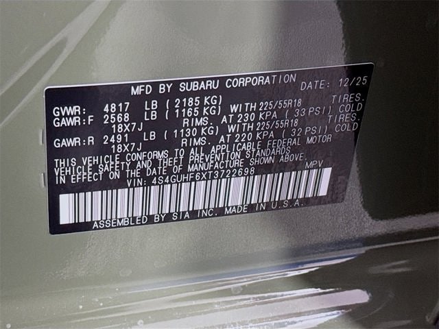 2026 Subaru CROSSTREK Sport