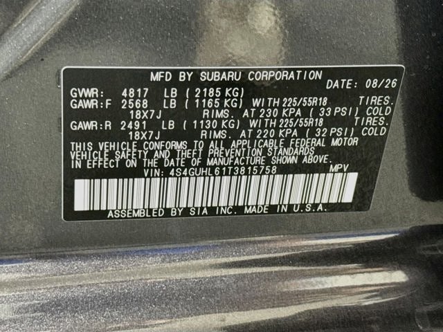 2026 Subaru CROSSTREK Limited