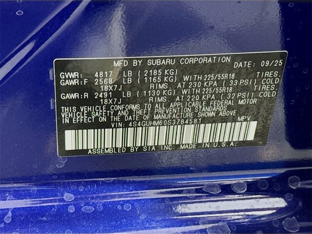 2025 Subaru CROSSTREK Limited