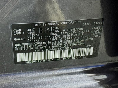 2026 Subaru CROSSTREK Limited