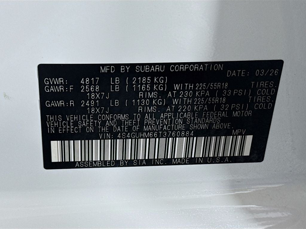 2026 Subaru CROSSTREK Limited