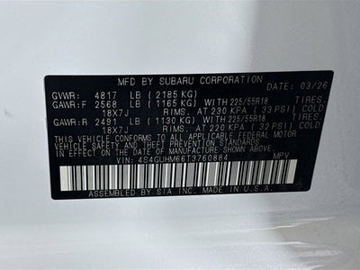 2026 Subaru CROSSTREK Limited