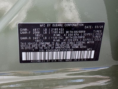 2026 Subaru CROSSTREK Limited