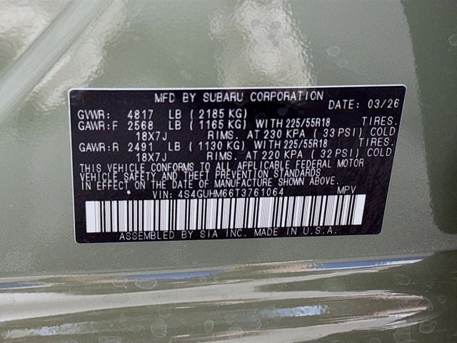 2026 Subaru CROSSTREK Limited