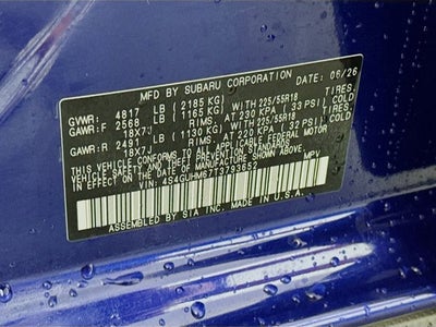 2026 Subaru CROSSTREK Limited