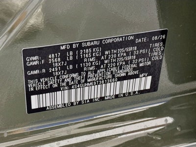 2026 Subaru CROSSTREK Limited