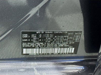 2025 Subaru CROSSTREK Limited