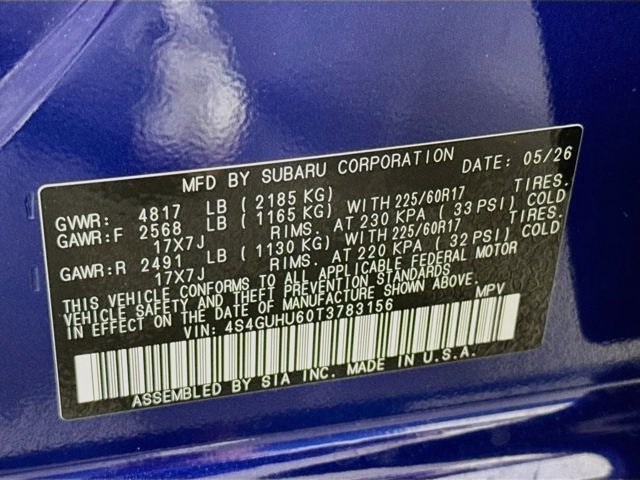 2026 Subaru CROSSTREK Wilderness