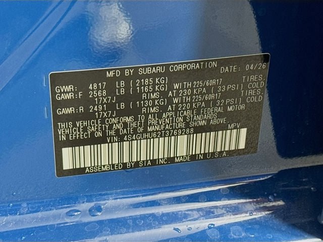 2026 Subaru CROSSTREK Wilderness