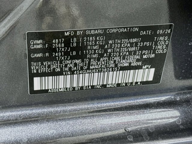 2026 Subaru CROSSTREK Wilderness