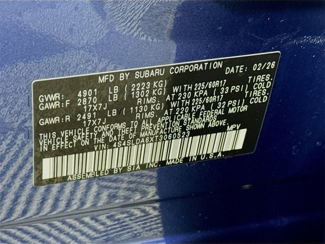 2026 Subaru FORESTER Standard Model