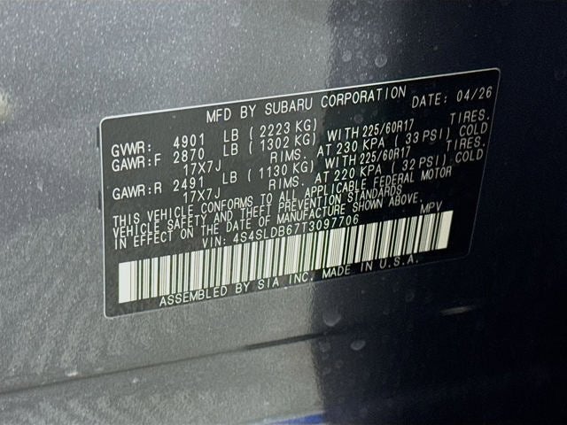 2026 Subaru FORESTER Premium