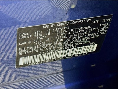 2026 Subaru FORESTER Premium