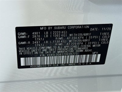 2026 Subaru FORESTER Premium